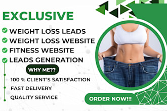 weight loss leads weight loss website yoga leads yoga website coaching leads