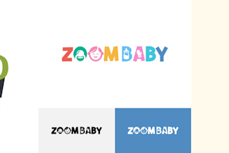 design and redesign kids daycare childcare education and children logo