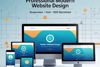 create a professional static website with responsive design