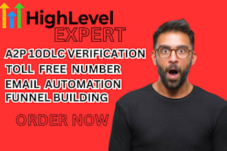 gohighlevel automation, ghl landing page, gohighlevel sale funnel a2p 10dlc