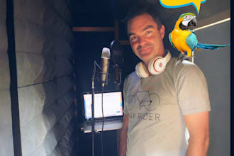 deliver clear, global voiceovers in irish mid atlantic tone