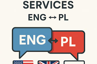 translate english to polish or polish to english