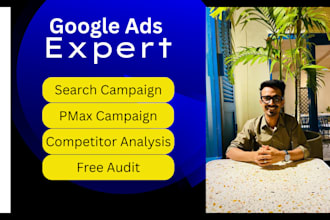 run PPC pmax shopping ads display ads free account audit