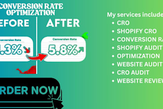 do shopify cro shopify store audit increase shopify conversion rate