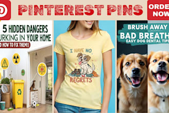 design pinterest pins for bloggers and brands