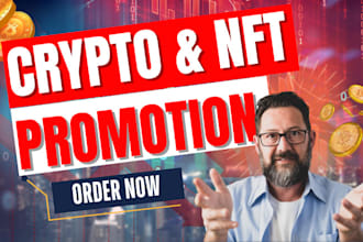 crypto nft token project telegram promotion memcoin promotion ico marketing