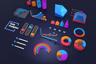 do data cleaning, analysis, statistics, tables and charts