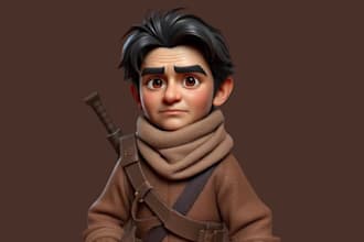 sculpt 3d model 3d toy model 3d printing  3d sculpting  bjd model  toy design