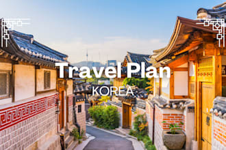 plan your unique travel to south korea