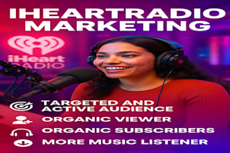 play and promote your song and music and broadcast on iheartradio station live