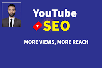 optimize your youtube videos with professional SEO