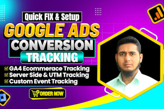 fix shopify google ads conversion , ga4 ecommerce tracking with tag manager
