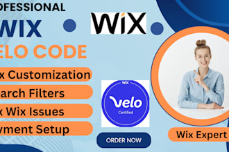 wix velo code development wix velo expert wix website to mobile app wix velo