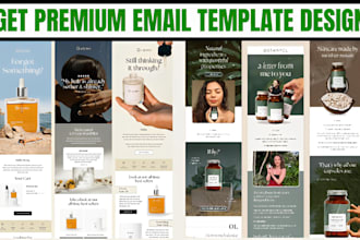 design responsive email template for stripo brevo activecampaign klaviyo moosend