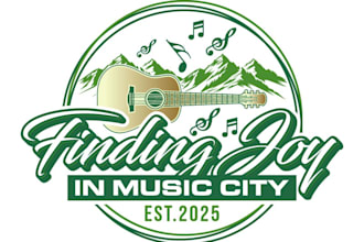 design creative music city logo for your business