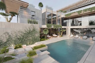 do 3d landscape design home garden pool deck patio yard exterior outdoor kitchen