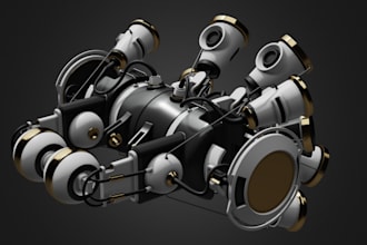 3d spaceship, aircraft, tank, military vehicle, sci fi 3d or hard surface model