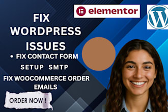fix wordpress issues, fix wordpress error, fix wordpress bug, critical error
