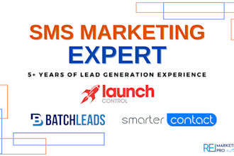run sms on smarter contact or launch control