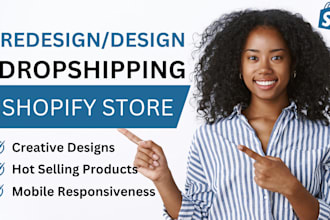 build an automated shopify store , dropshipping store