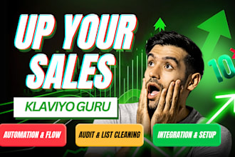 do shopify klaviyo mailchimp email marketing automation flow, klaviyo campaign
