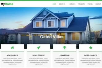 design professional real estate investor or broker website in wordpress