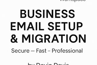 fix or set up your business email m365 and google workspace