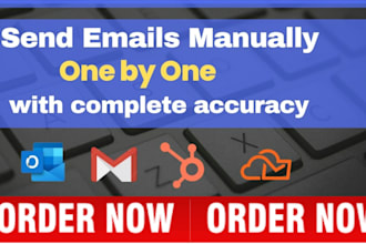 manually send emails one by one for you or your business