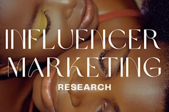 research instagram, tiktok and youtube influencers for your brand