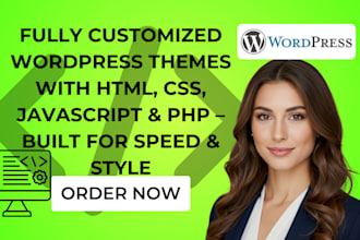 customize wordpress website themes for high performance and personalized website