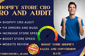 do conversion rate optimization shopify cro shopify store audit