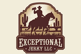 make a professional beef logo design within 24 hours