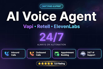 make an ai voice agent using vapi, retell, synthflow