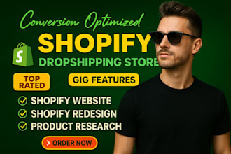 custom shopify design high converting product pages shopify dropshipping