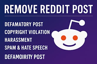 report reddit defamatory post and leaked data under dmca