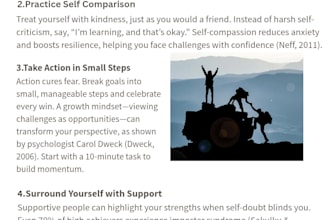 write SEO optimized 1000 word personal development blogs