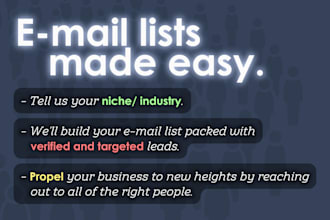 build a laser targeted email list for cold outreach