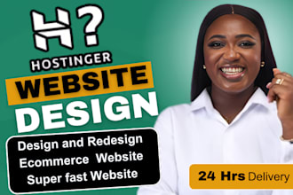 design wordpress website with hostinger and godaddy website design