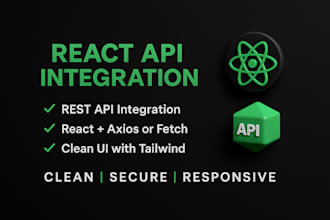 integrate apis into your frontend react web app