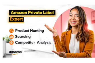 do amazon private label product hunting, sourcing, competitor analysis