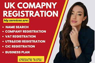 do uk ltd, cic and cqc registration, vat, utr, eori for UK and non uk