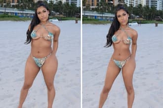 retouch your photos to enhance your face and body