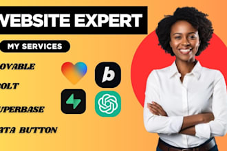 fix, build website web application with bolt new ai, lovable dev ai , deepseek