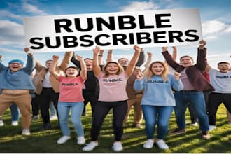 do rumble video promotion USA rumble channel shoutout organic subscribers,views