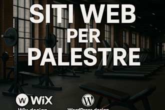 create a modern SEO optimized website for your gym