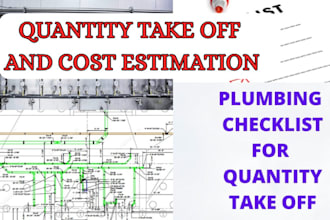 do cost estimation, material takeoff, quantity takeoff, plan swift estimation