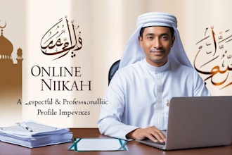 online nikah service via zoom with proper witnesses and official certificate