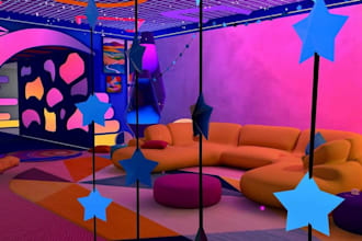 build vrchat world vr world 3d game environment virtual world metaverse world