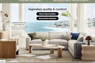 home décor shopify store furniture website interior design home décor website