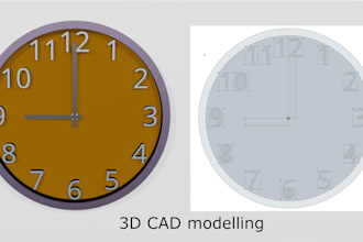 create you 3d cad models for 3d printing, cnc and others